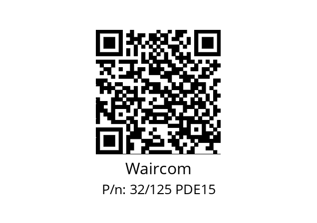   Waircom 32/125 PDE15