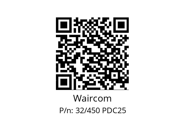   Waircom 32/450 PDC25