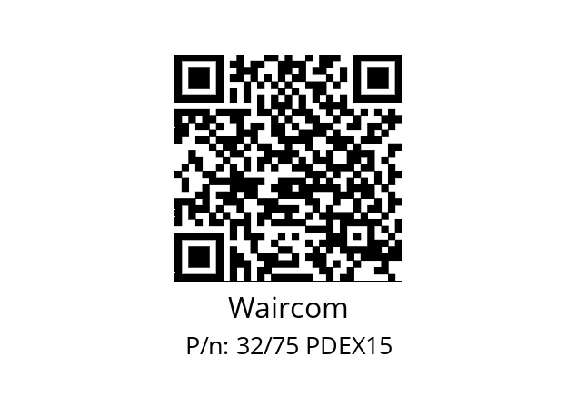   Waircom 32/75 PDEX15