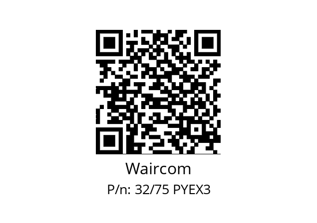   Waircom 32/75 PYEX3