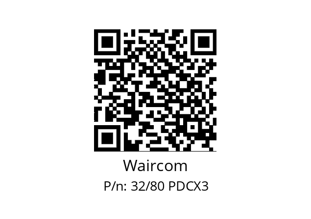   Waircom 32/80 PDCX3