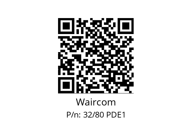   Waircom 32/80 PDE1