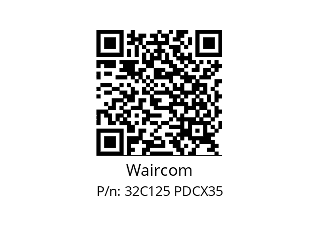   Waircom 32C125 PDCX35