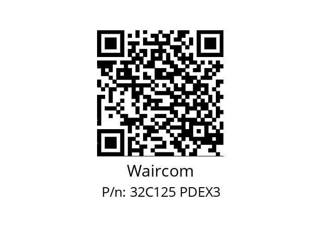   Waircom 32C125 PDEX3