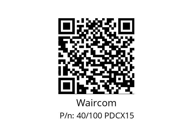   Waircom 40/100 PDCX15