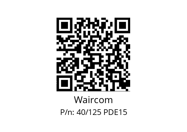   Waircom 40/125 PDE15