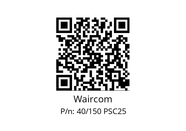   Waircom 40/150 PSC25