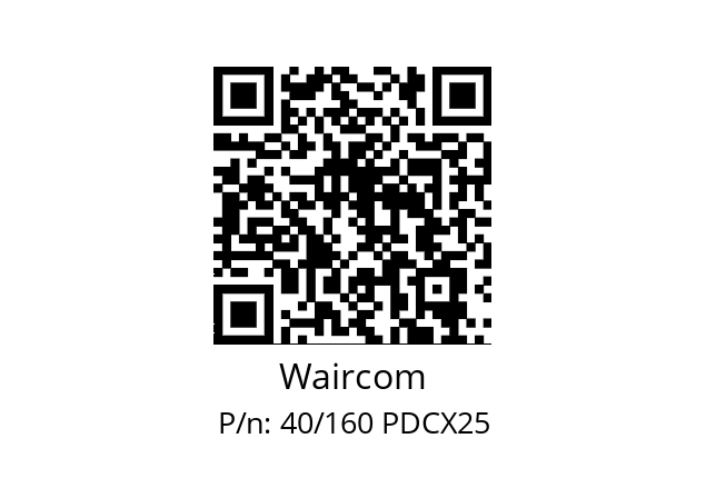   Waircom 40/160 PDCX25