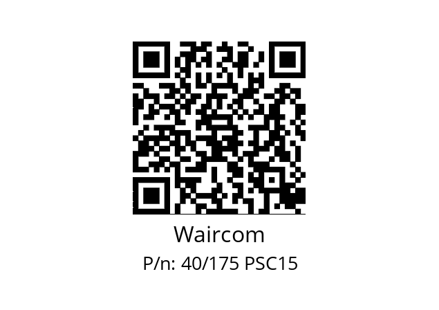   Waircom 40/175 PSC15