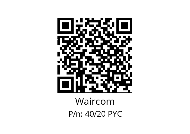   Waircom 40/20 PYC