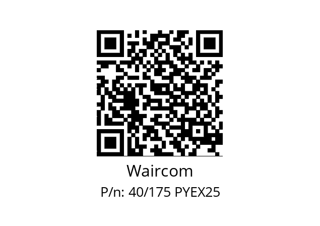   Waircom 40/175 PYEX25