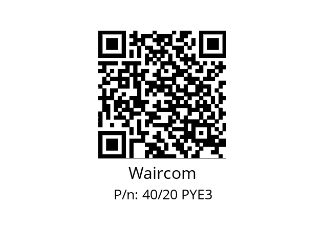   Waircom 40/20 PYE3