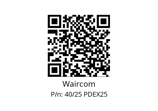   Waircom 40/25 PDEX25