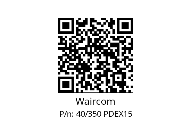   Waircom 40/350 PDEX15