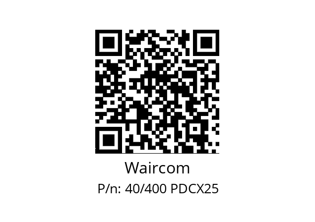   Waircom 40/400 PDCX25