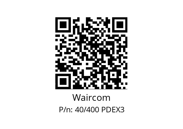   Waircom 40/400 PDEX3