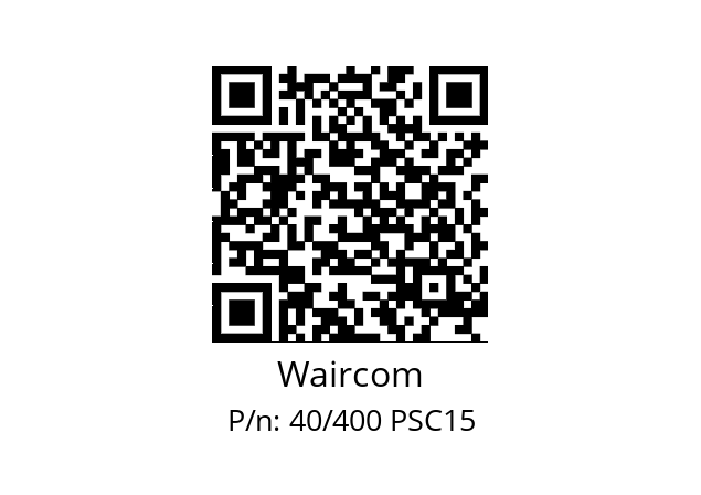   Waircom 40/400 PSC15