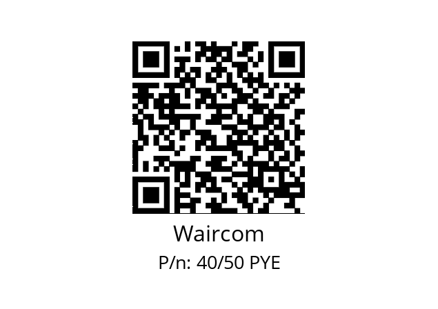   Waircom 40/50 PYE