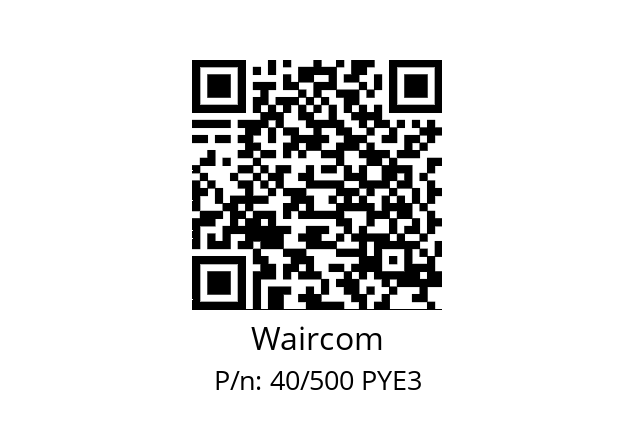   Waircom 40/500 PYE3