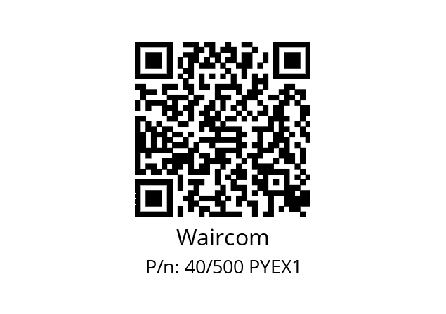   Waircom 40/500 PYEX1