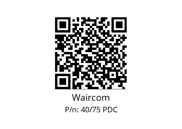   Waircom 40/75 PDC