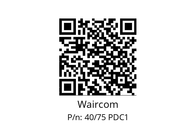   Waircom 40/75 PDC1