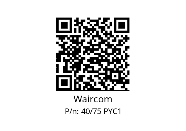   Waircom 40/75 PYC1