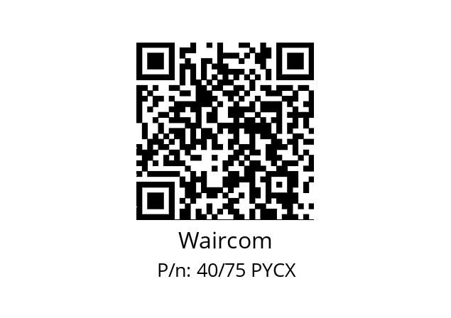   Waircom 40/75 PYCX