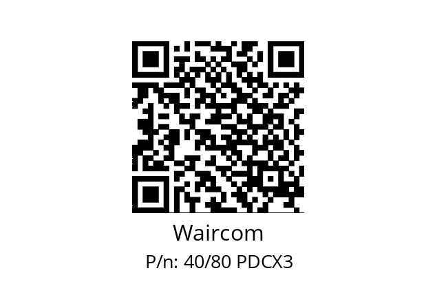   Waircom 40/80 PDCX3