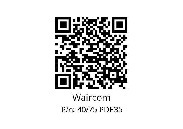   Waircom 40/75 PDE35