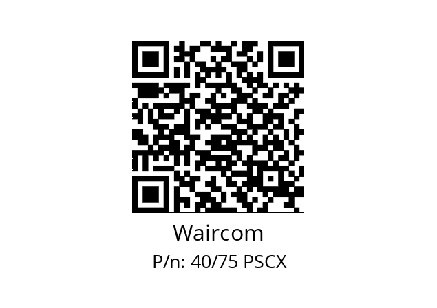   Waircom 40/75 PSCX