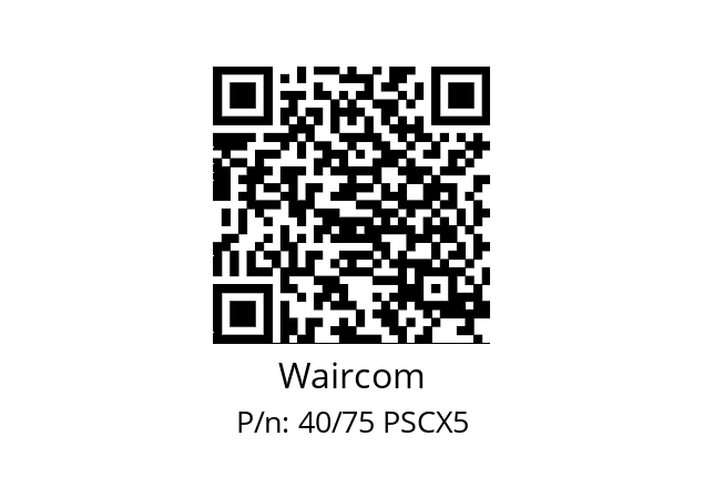   Waircom 40/75 PSCX5