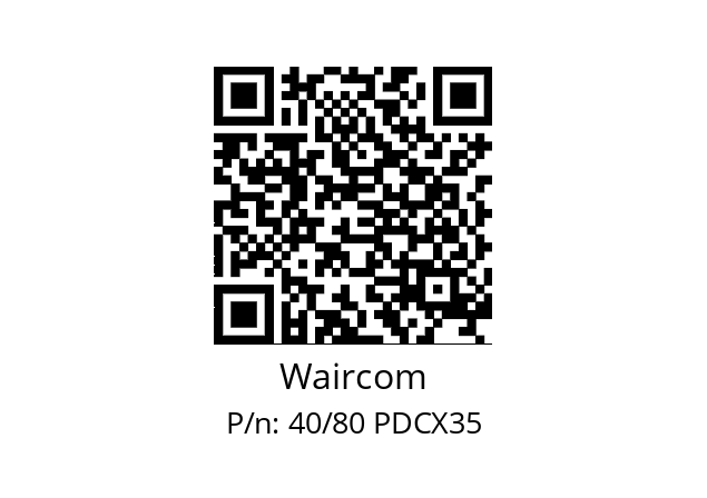   Waircom 40/80 PDCX35