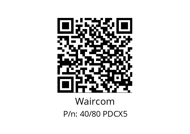   Waircom 40/80 PDCX5