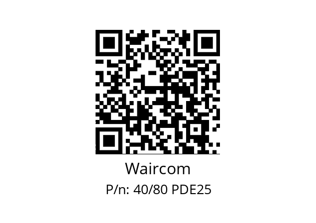   Waircom 40/80 PDE25