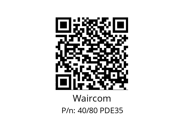   Waircom 40/80 PDE35