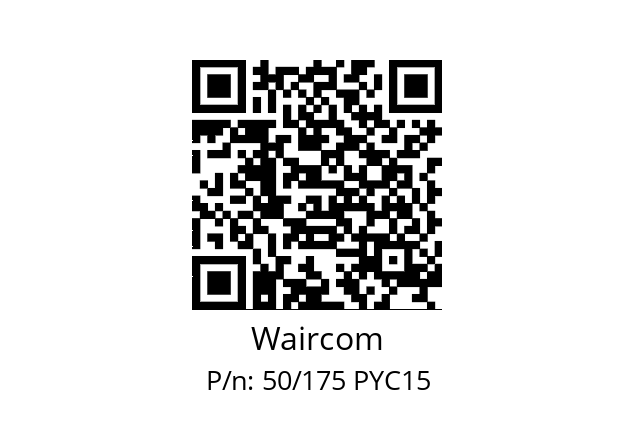   Waircom 50/175 PYC15