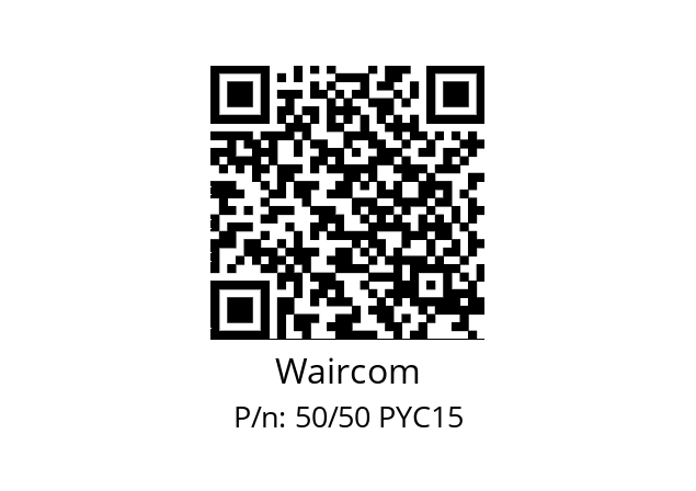   Waircom 50/50 PYC15