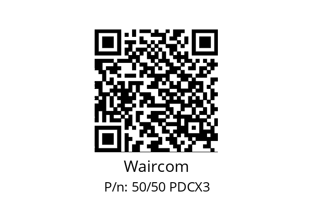   Waircom 50/50 PDCX3