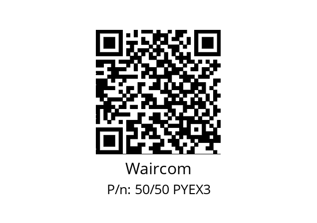   Waircom 50/50 PYEX3