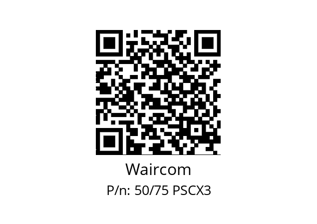   Waircom 50/75 PSCX3