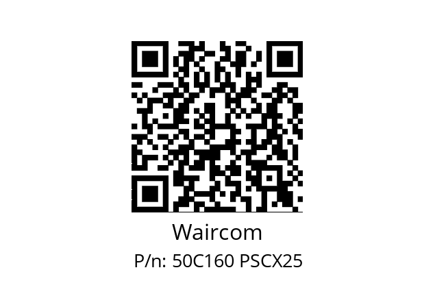   Waircom 50C160 PSCX25