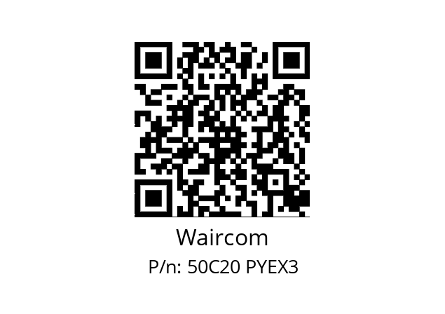   Waircom 50C20 PYEX3