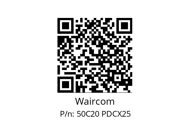   Waircom 50C20 PDCX25