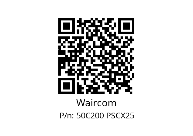   Waircom 50C200 PSCX25