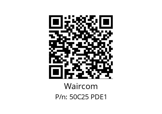   Waircom 50C25 PDE1