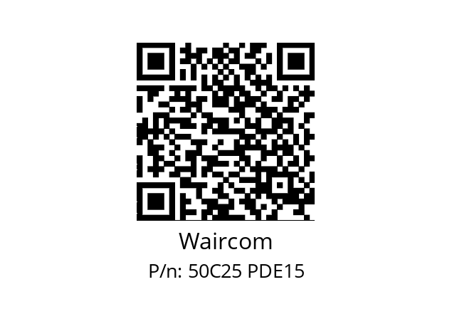   Waircom 50C25 PDE15