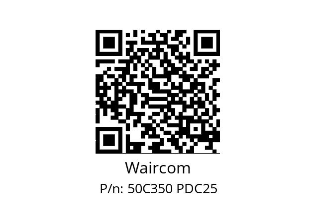   Waircom 50C350 PDC25