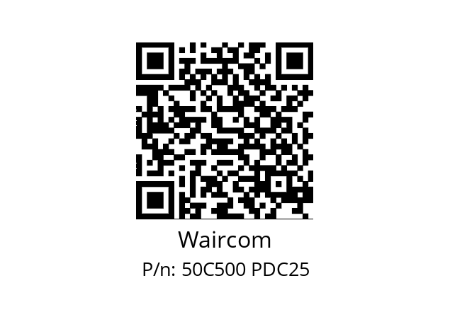   Waircom 50C500 PDC25