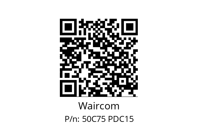   Waircom 50C75 PDC15